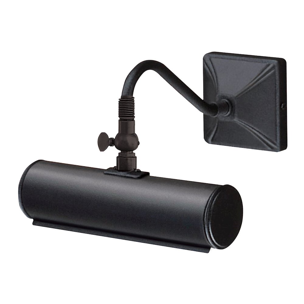 Leo 1 Light Small Picture Light - Black. Picture 1