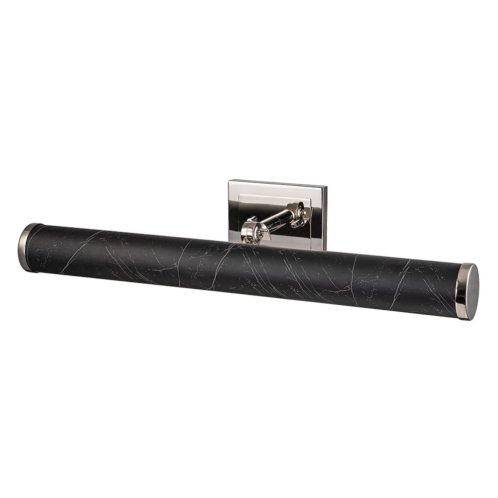 Coates Large Picture Light in Black Marble. Picture 2