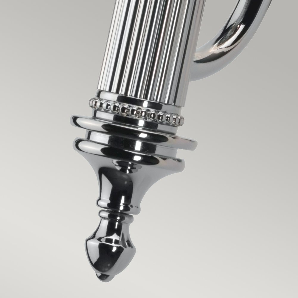 Carroll1 l 1 Light Bath Light in Polished Chrome. Picture 3