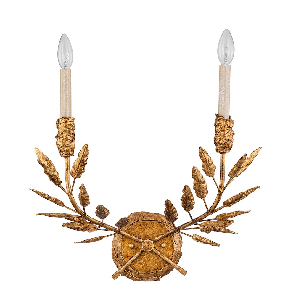 Palm d'Or 2 Light Sconce. Picture 2