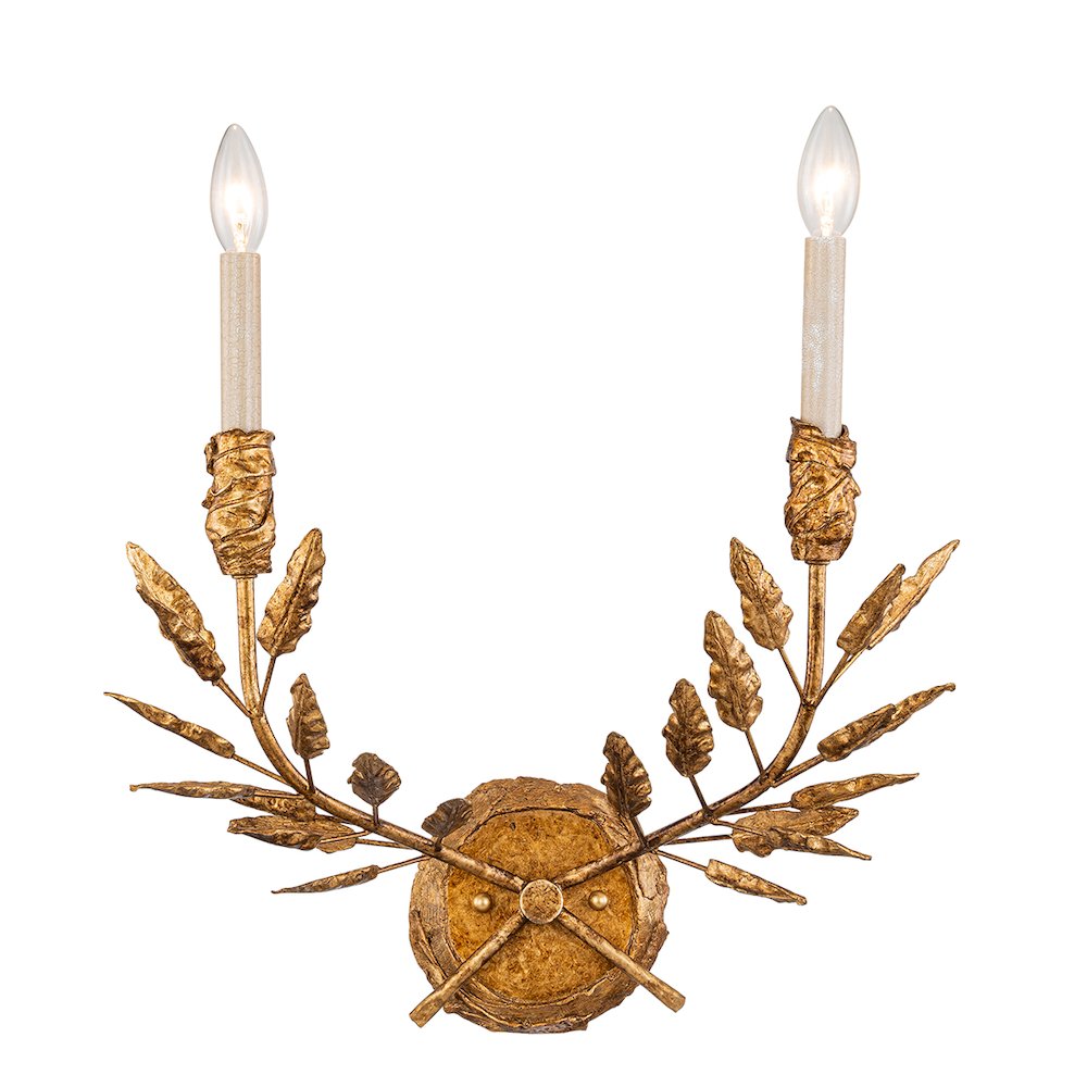 Palm d'Or 2 Light Sconce. Picture 1