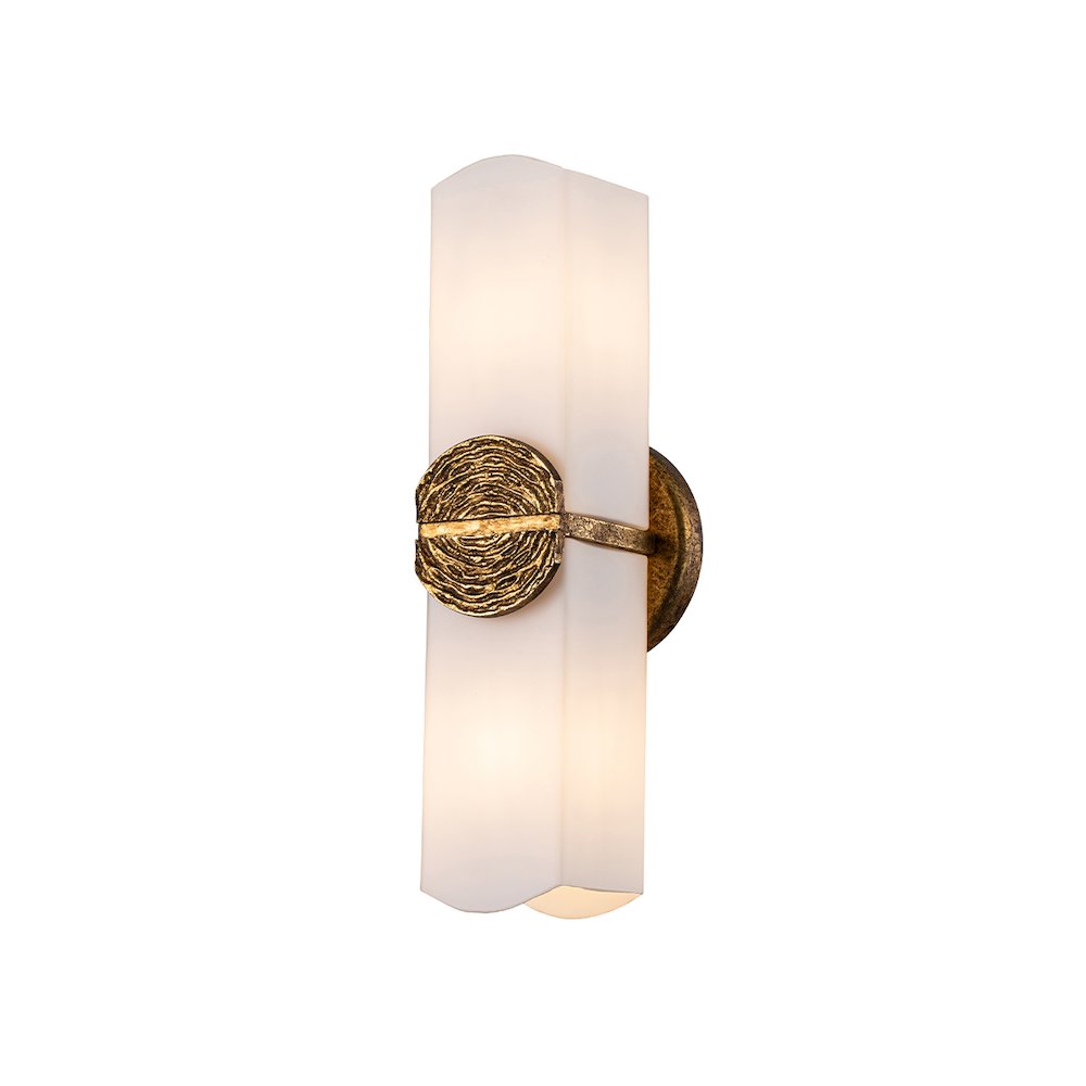 Elan Gold 2 Light Sconce. Picture 1