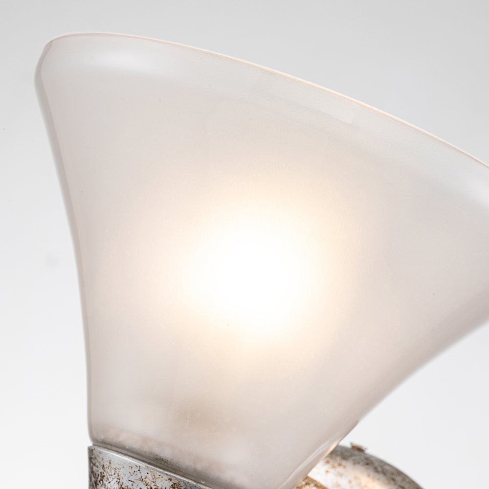 Lemoine 1 Light Bath Bar in Silver. Picture 3