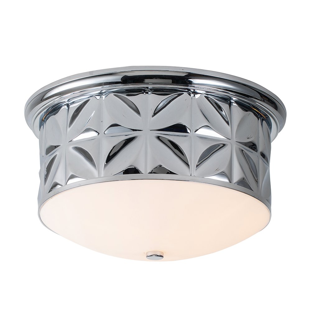Epsilon Chrome Flush mount. Picture 1