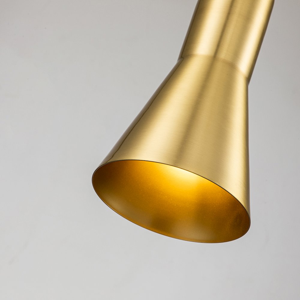 Bijou Small Aged Brass Pendant. Picture 4