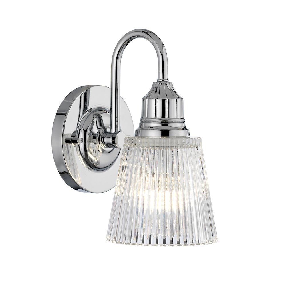 Addison 1 Light Bath Light in Polished Chrome. Picture 1