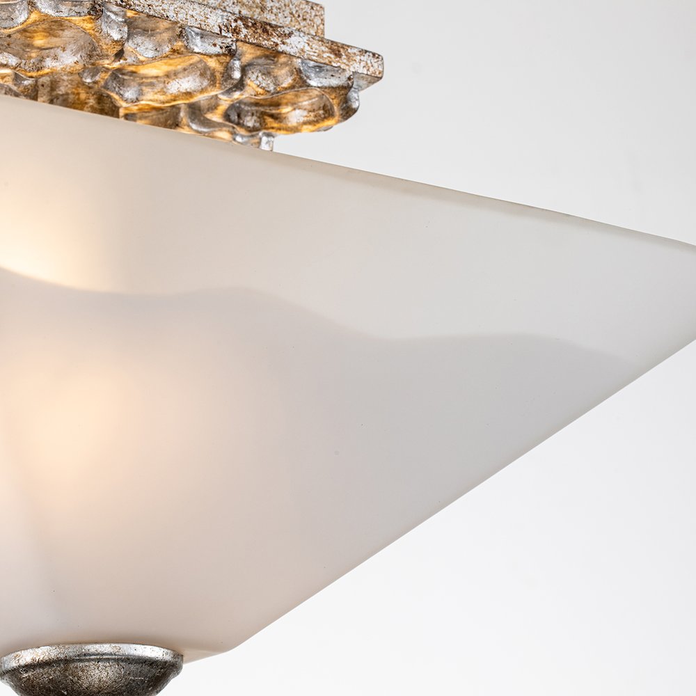 Star Silver Flush Mount. Picture 3