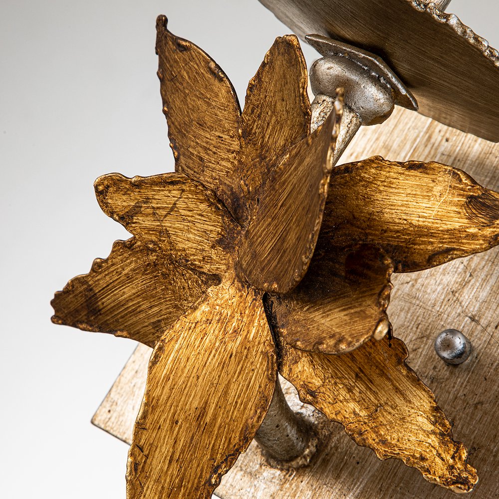 Star 1 Light Gold Sconce. Picture 2