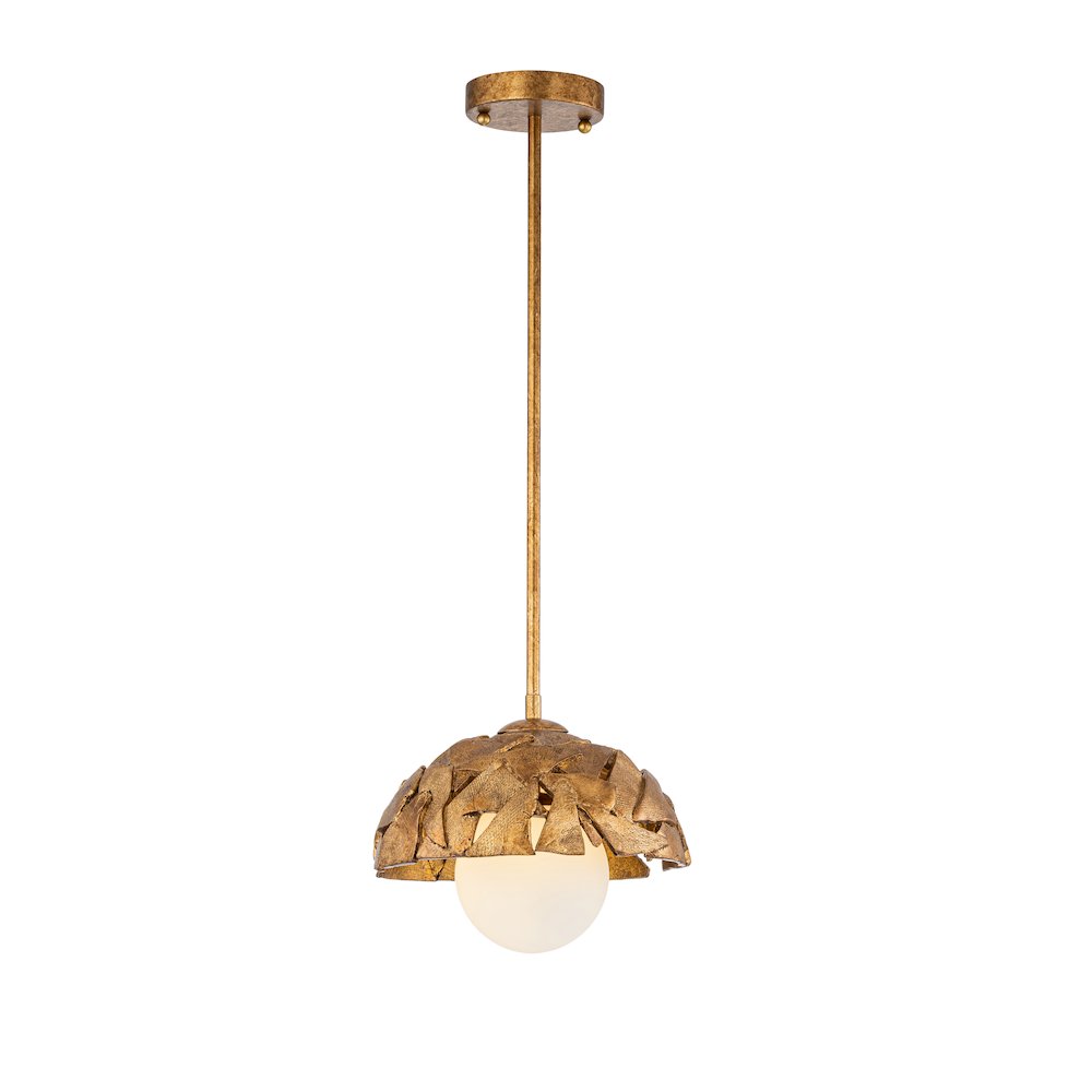 The Mosaic Luxe 10" in Textured Gold. Picture 1