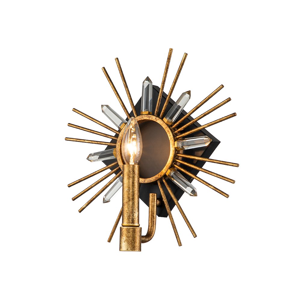 Sun King 1 Light Sconce. Picture 1