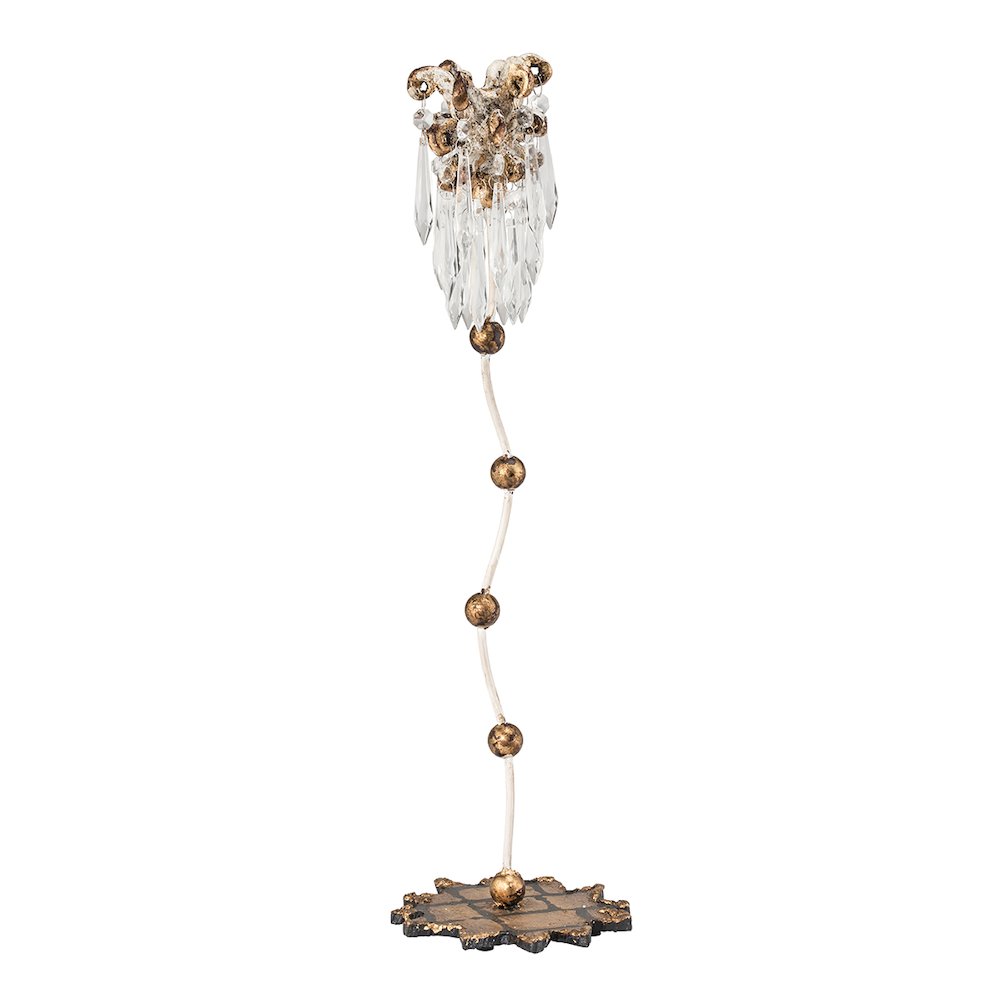 Venetian Medium Candlestick Holder in our Whimsical Style. Picture 1