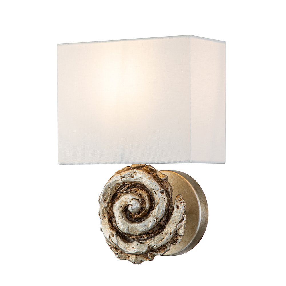 Swirl Large Sconce in Silver. Picture 1