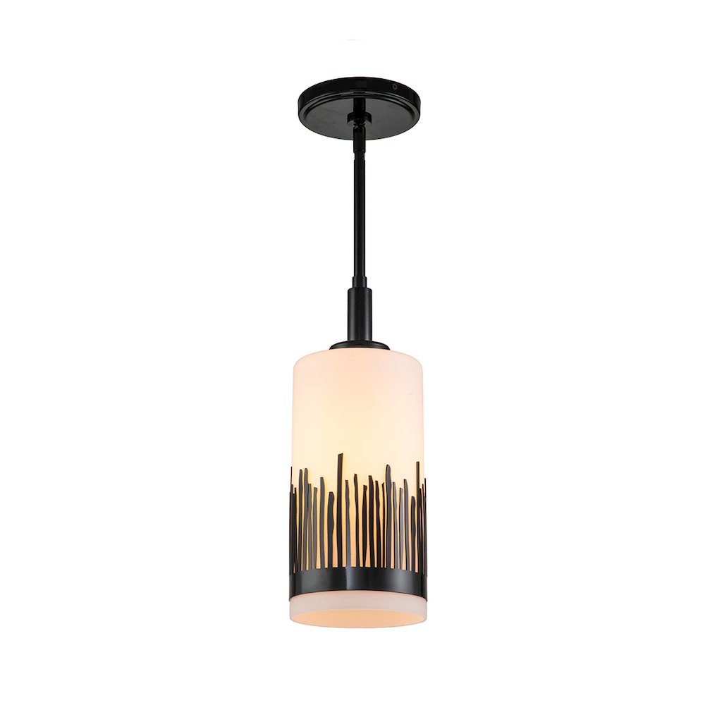 Sawgrass Mini Pendant in Black. Picture 1
