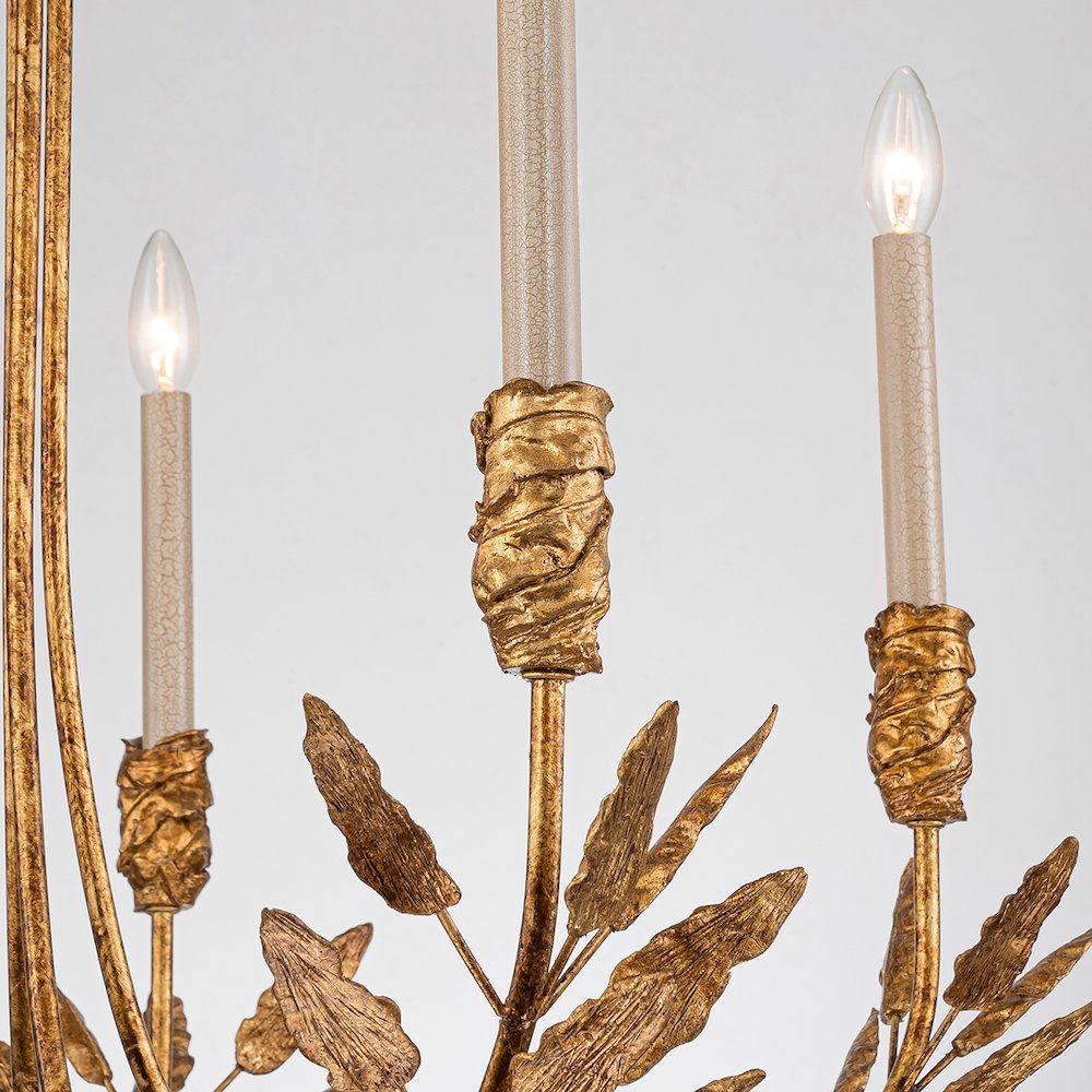 Palm d'Or 5 Light Chandelier. Picture 5