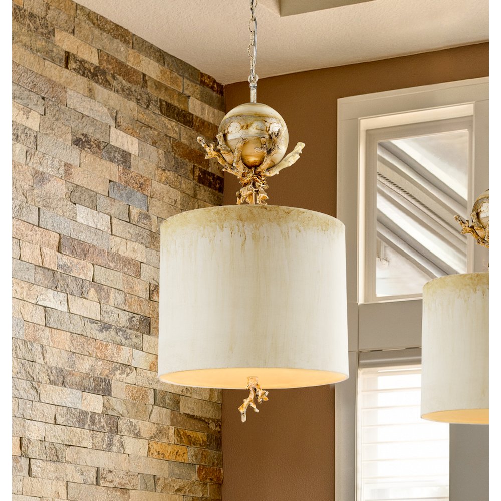 Trellis Pendant in a Traditional Style for Islands, Kitchens and Dining Tables. Picture 2