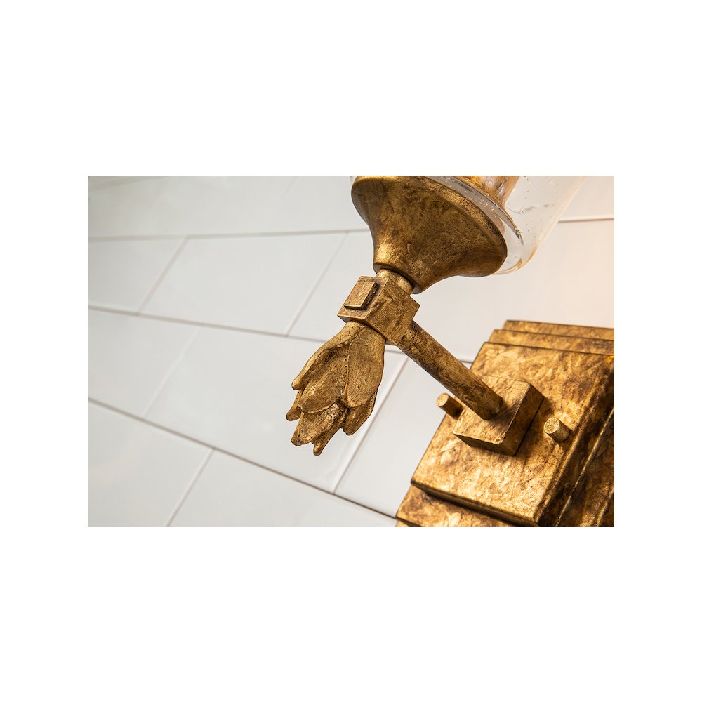 Vetiver 1 Light Wall Sconce Gold. Picture 2