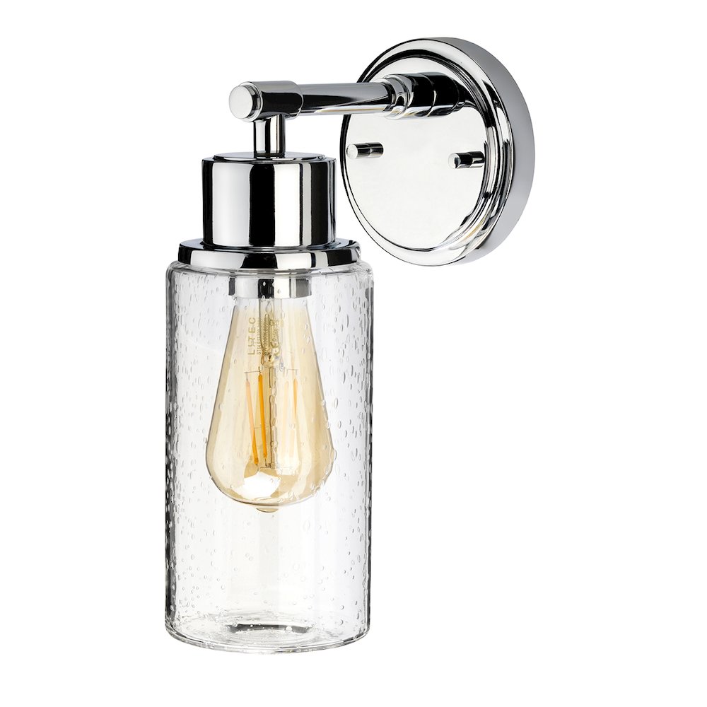 Morvah 1 Light Bath Light in Polished Chrome. Picture 2