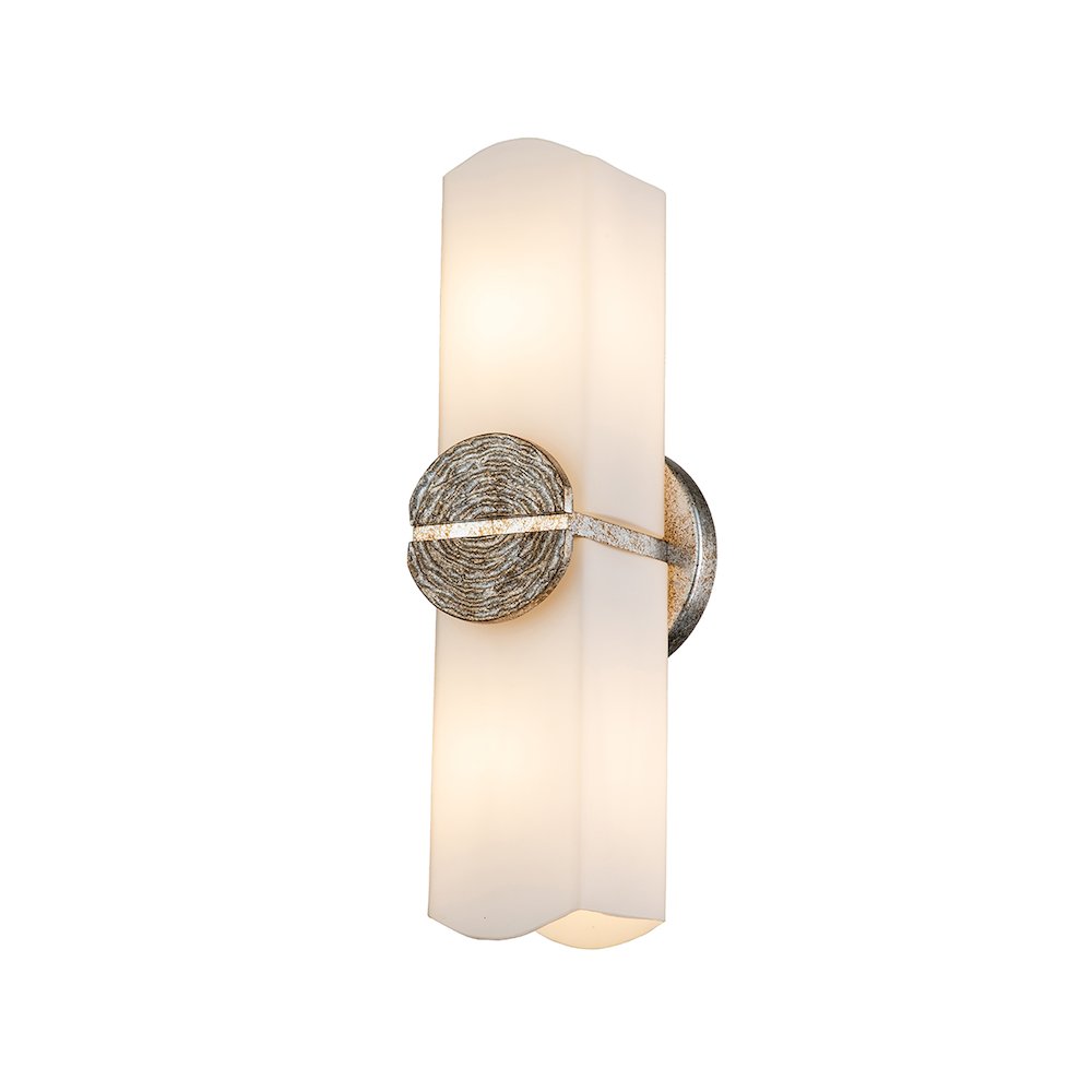 Elan Silver 2 Light Sconce. Picture 1