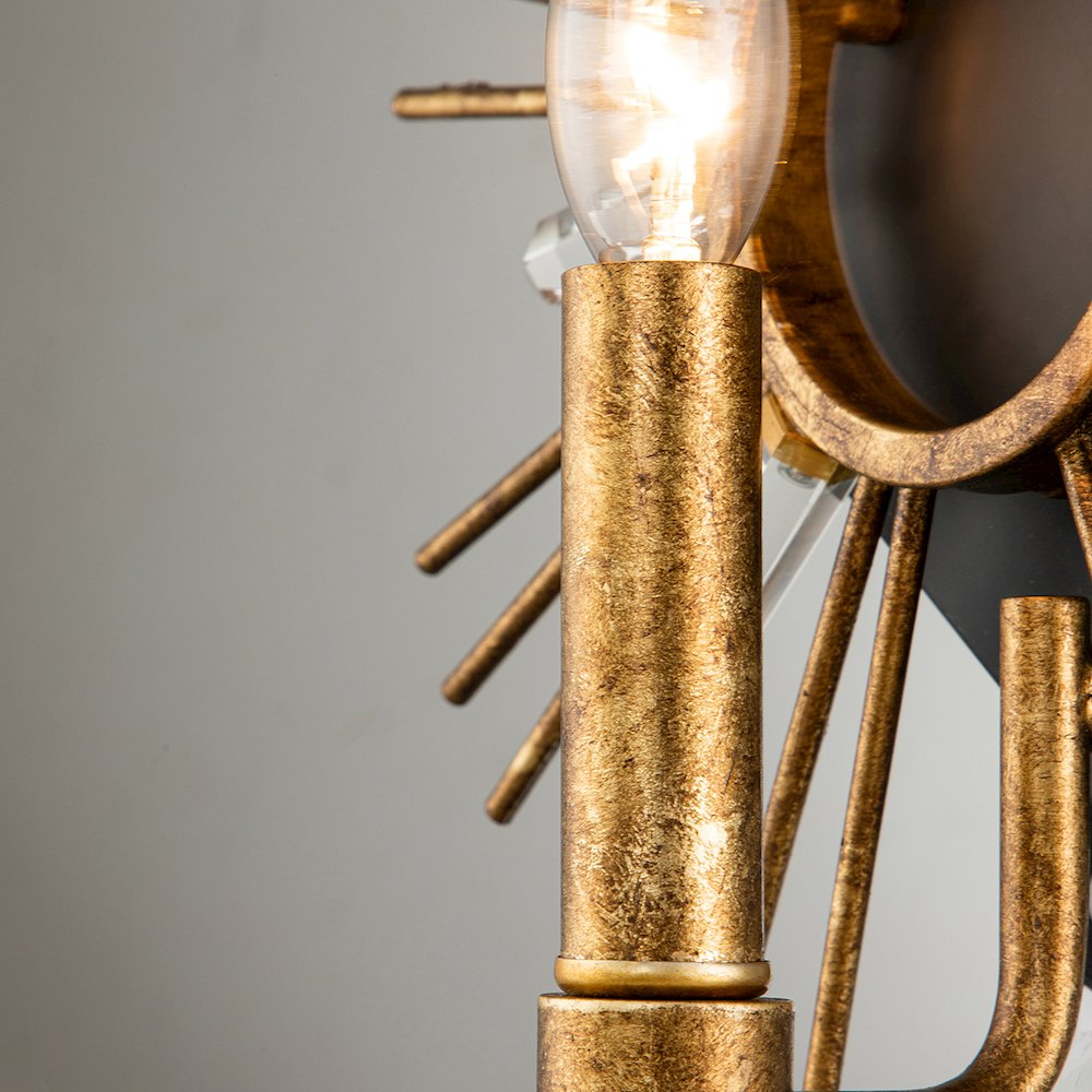 Sun King 1 Light Sconce. Picture 3