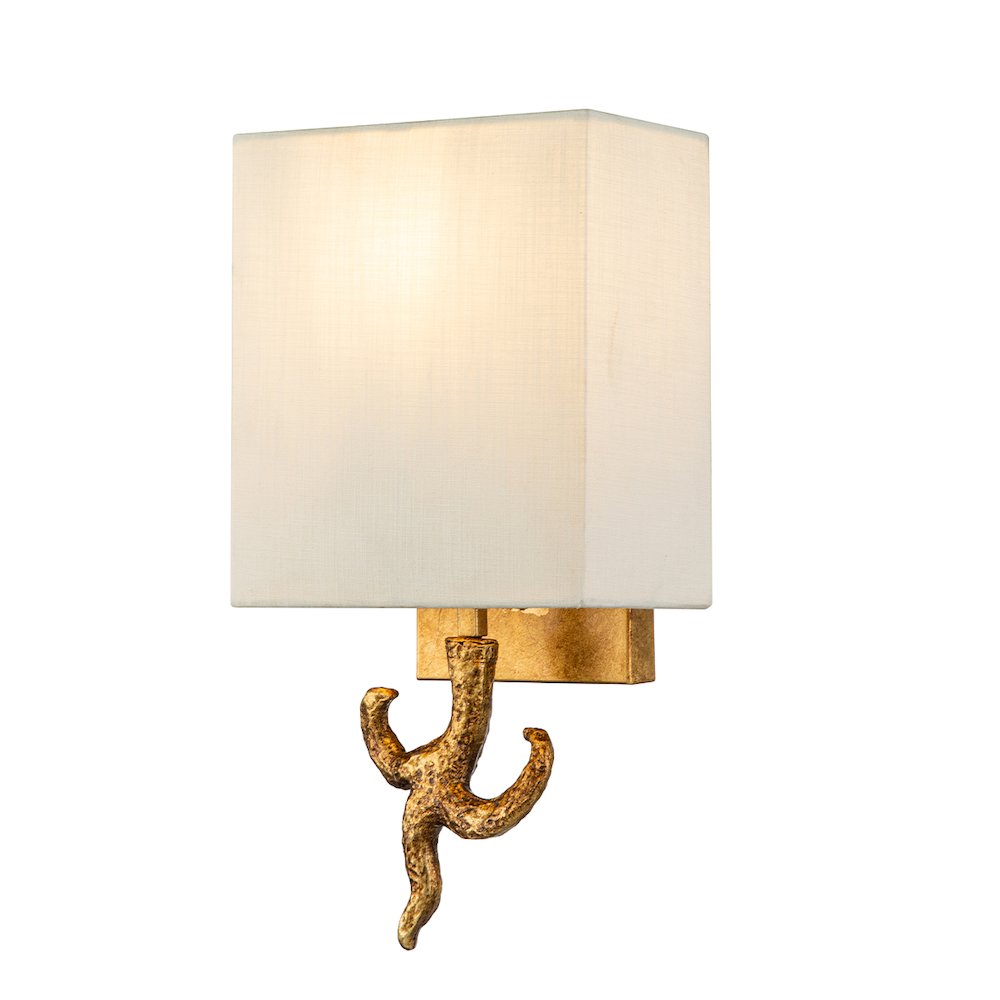 Branche Sconce in Gold Leaf. Picture 1
