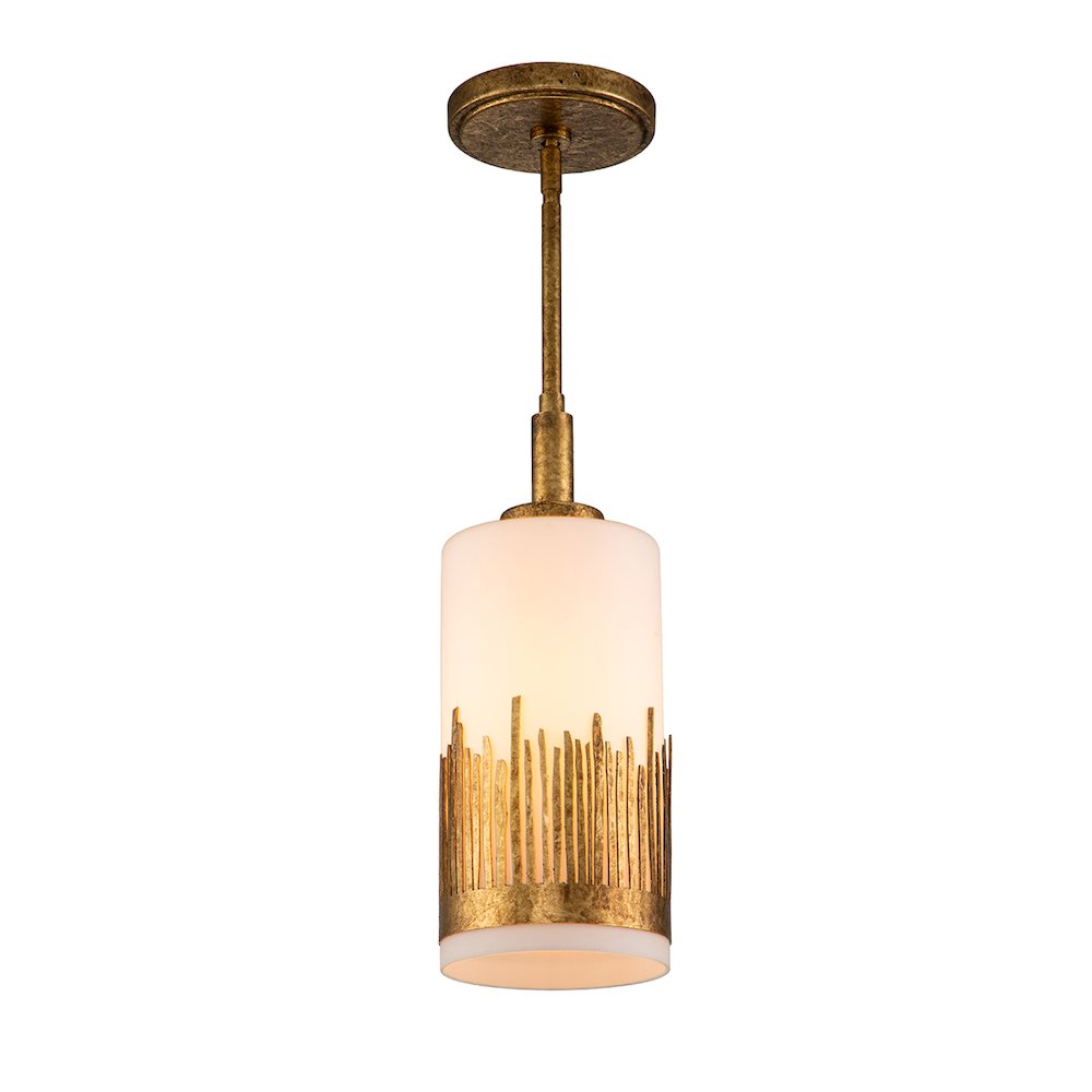Sawgrass Mini Pendant in Gold Leaf. Picture 1