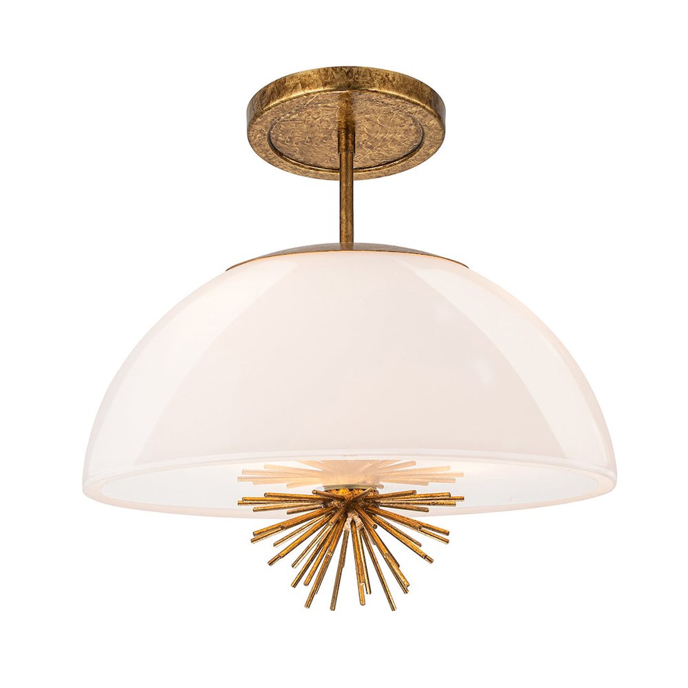 Staring 3 Light Pendant Gold. Picture 1
