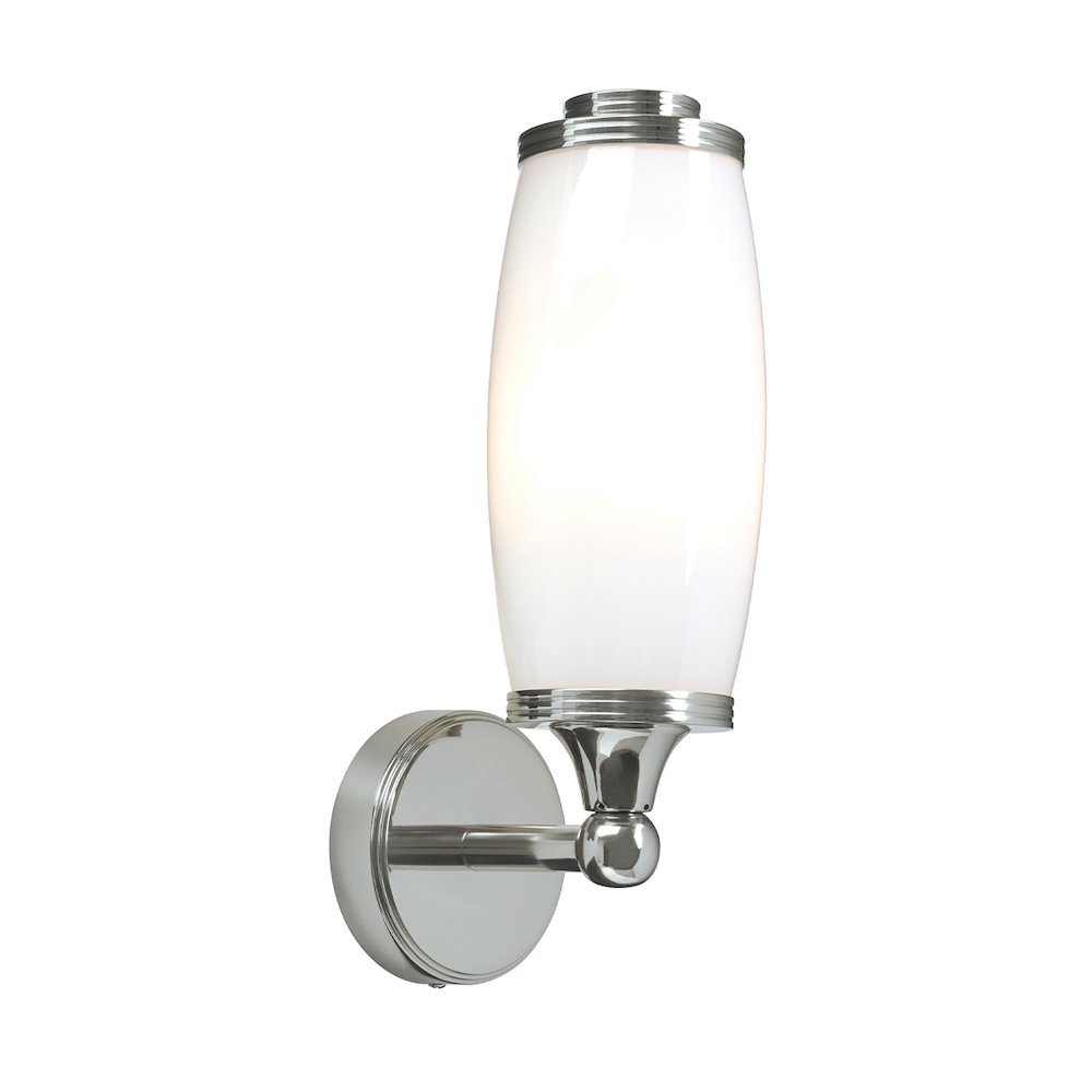 Eliot 1 Light Bath Light in Polished Brass. Picture 1
