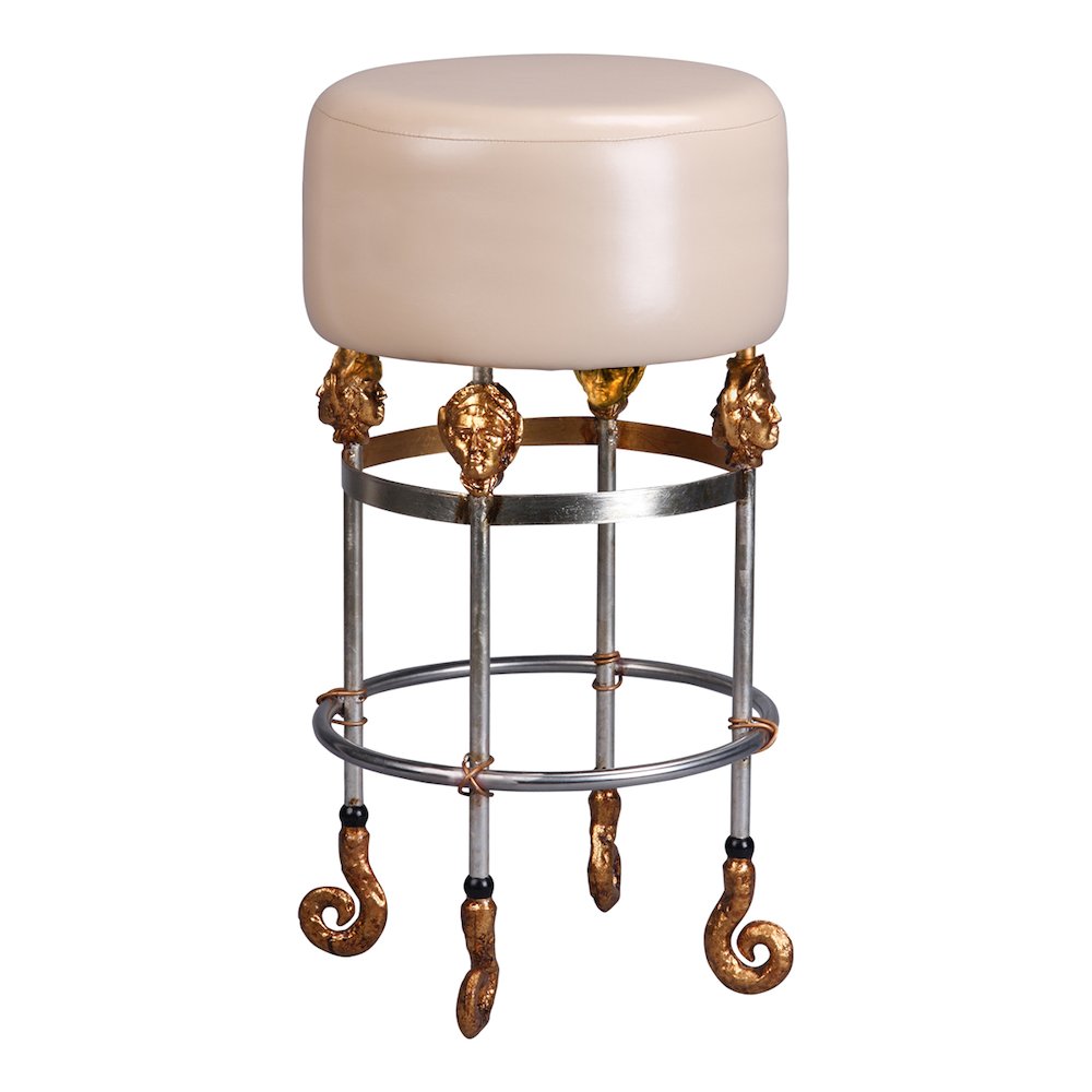 Armory Tall Putty Bar Stool. Picture 1