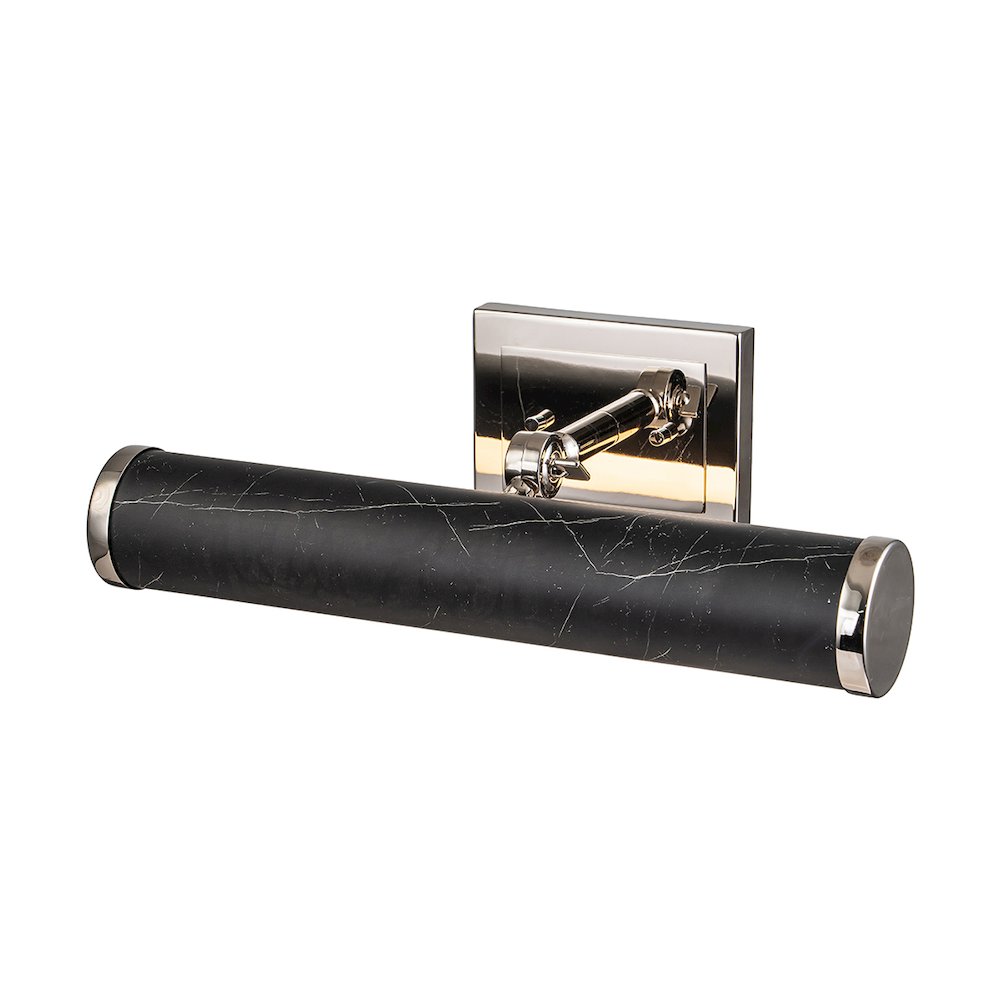 Coates Medium Picture Light in Black Marble. Picture 1