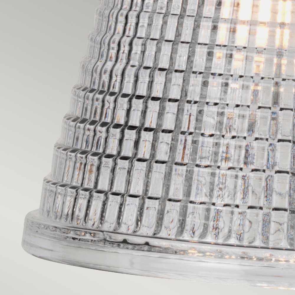Gunnislake1 1 Light Bath Light in Polished Chrome. Picture 5