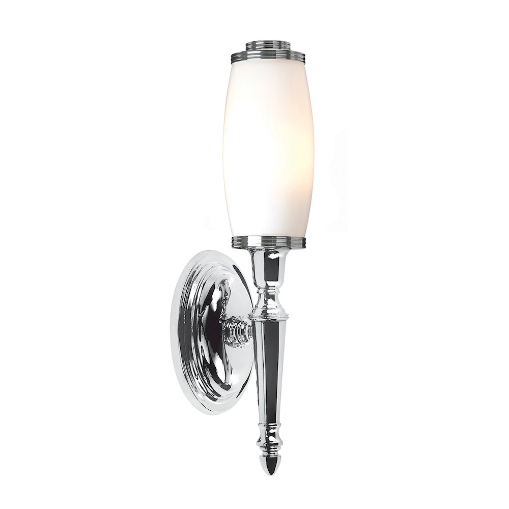 Dryden 1 Light Bath Light in Polished Chrome. Picture 1