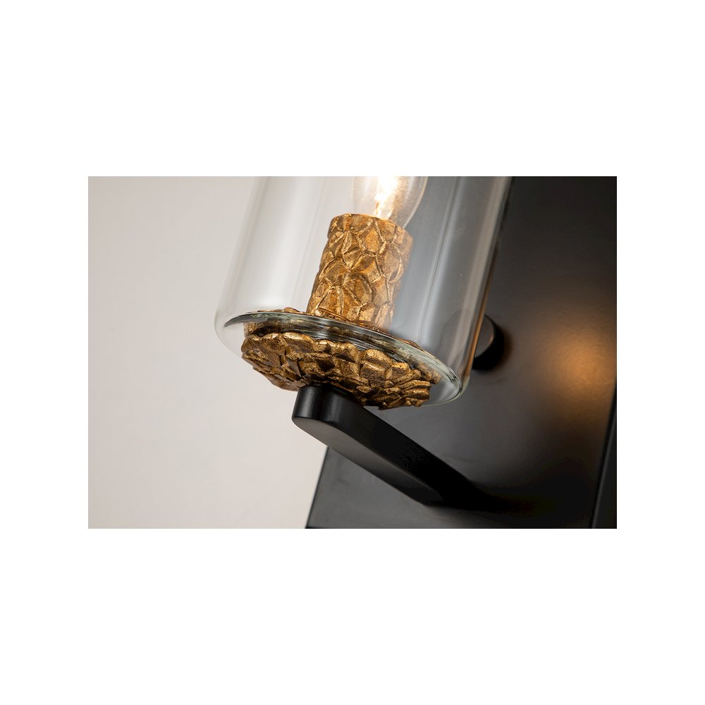 Bolivar 1-Light Wall Sconce in Matte Black. Picture 2