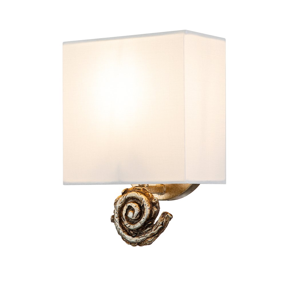 Swirl Small Sconce in Silver. Picture 1