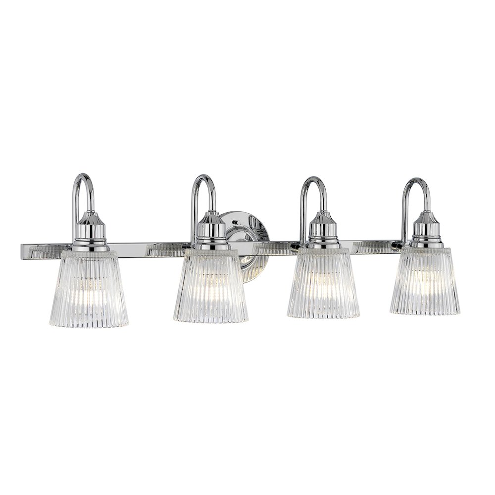 Addison 4 Light Bath Light in Polished Chrome. Picture 1