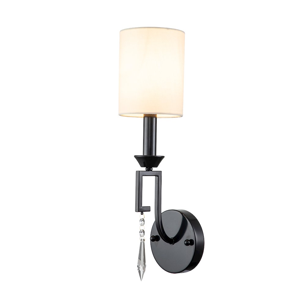 Lemuria Sconce in Black. Picture 1