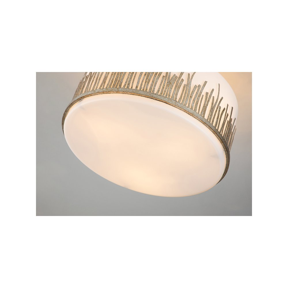 Sawgrass Semi-flush Light in Silver. Picture 3