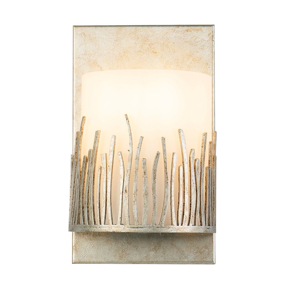 Sawgrass 1 Light Wall Sconce In Distressed Silver. Picture 1