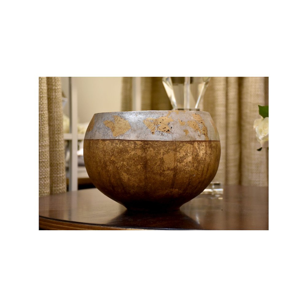 Gold Finished Accent Addie Bowl in Home Décor. Picture 2