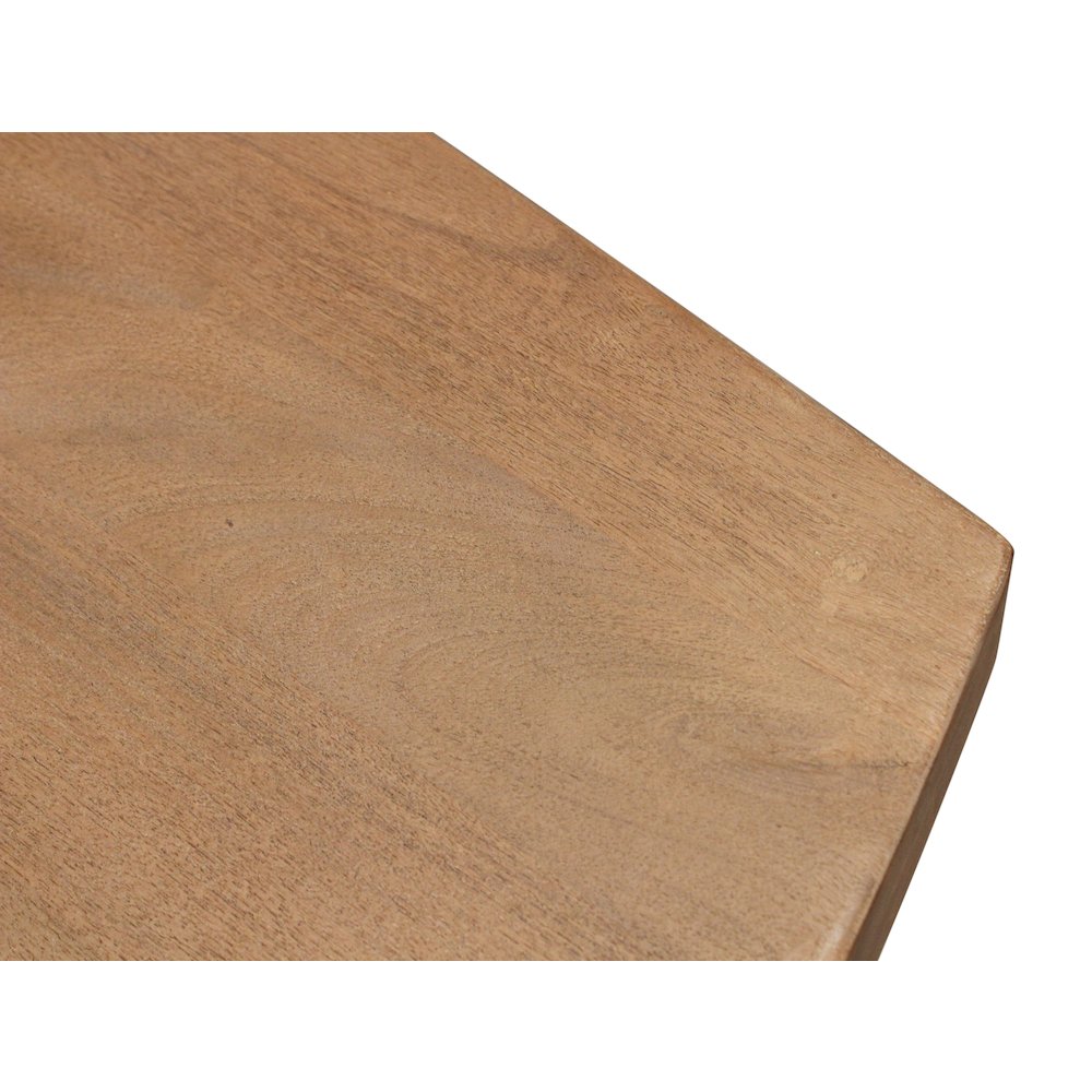 Logan 82" Dining Table, with 8 Ash Ivory Boucle Dining Chairs. Picture 8