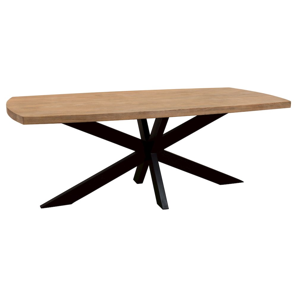 Logan 82" Dining Table with 8 Trish Silver Arm Chairs. Picture 3