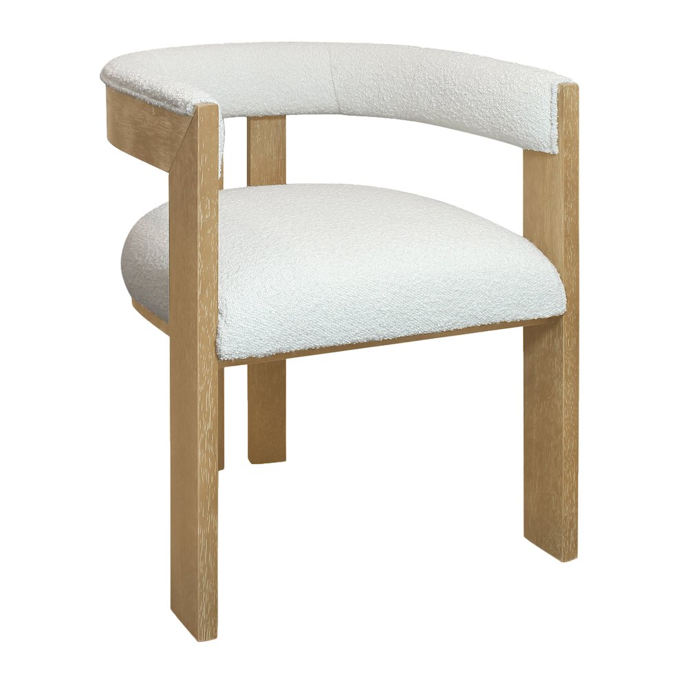 Logan 82" Dining Table with 6 Trish Irovy Chairs. Picture 10