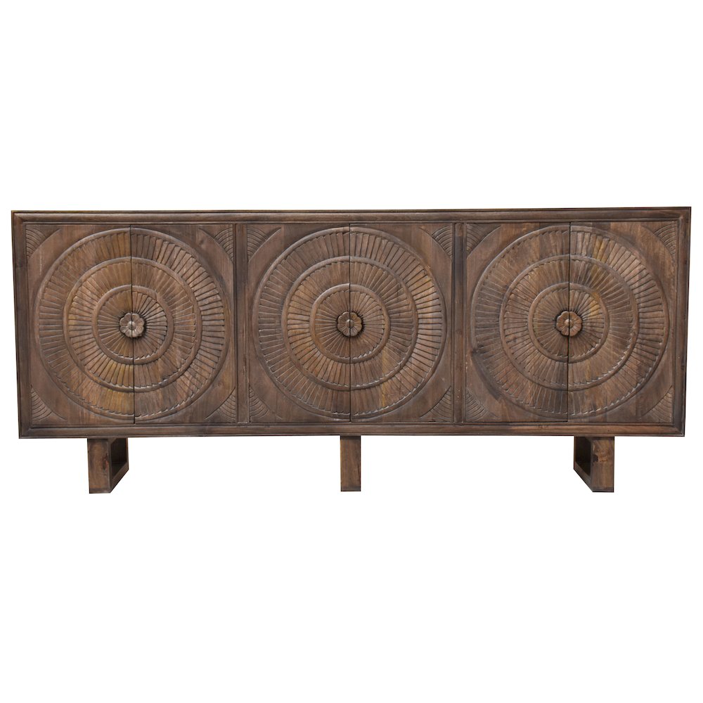 Albert Cabinet with 6 Hand Carved Doors. Picture 1