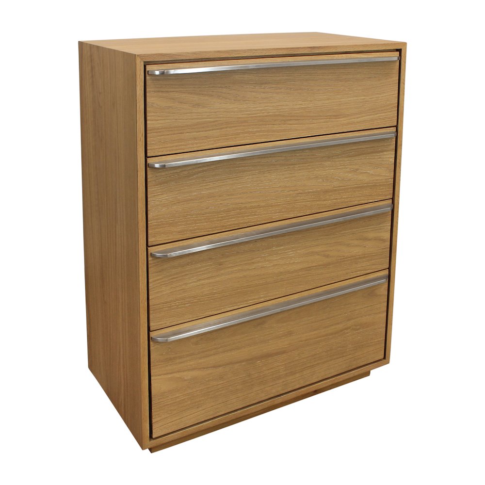 Sarasota 4 Drawer Dresser in Natural Oak. Picture 3