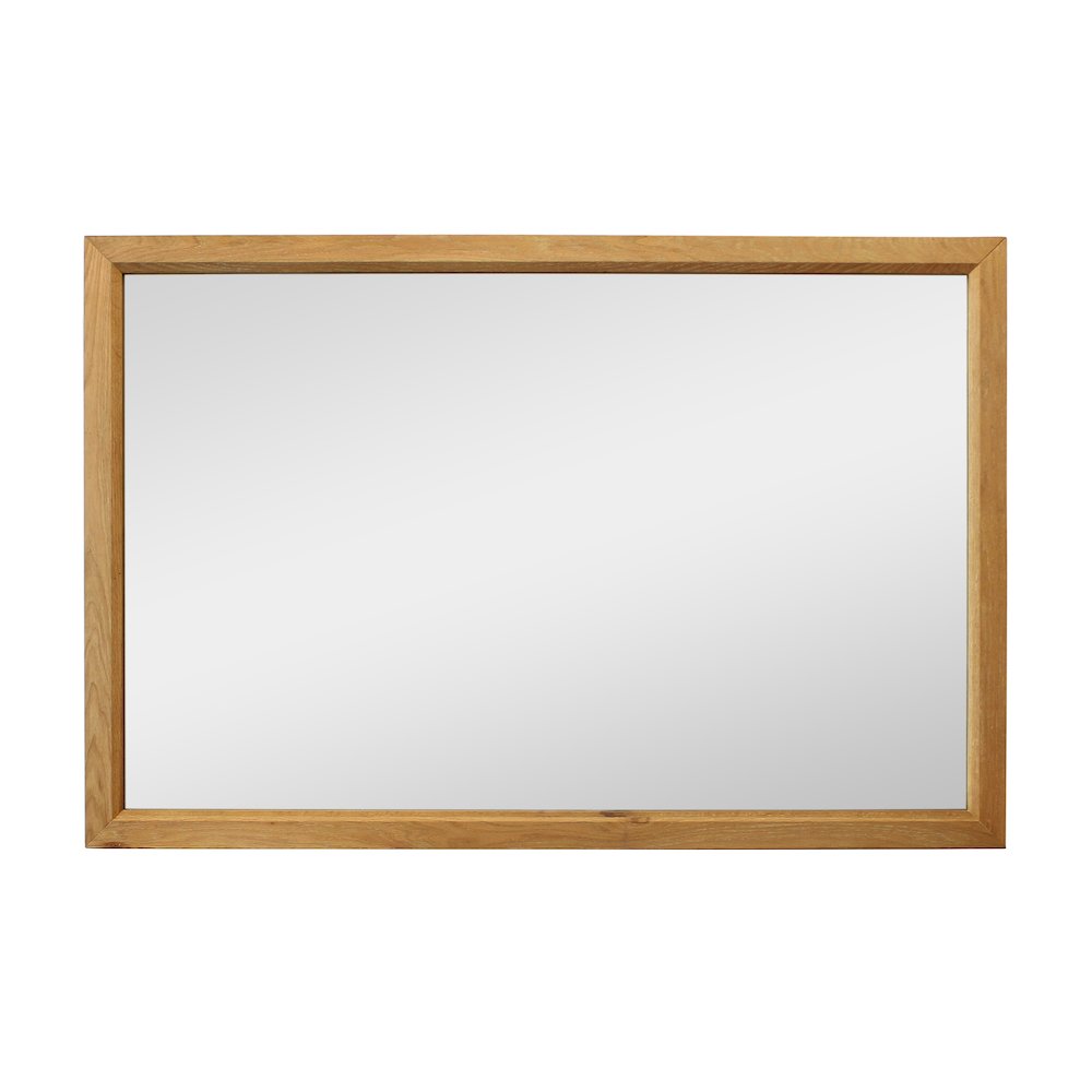 Sarasota Mirror in Natural Oak. Picture 1