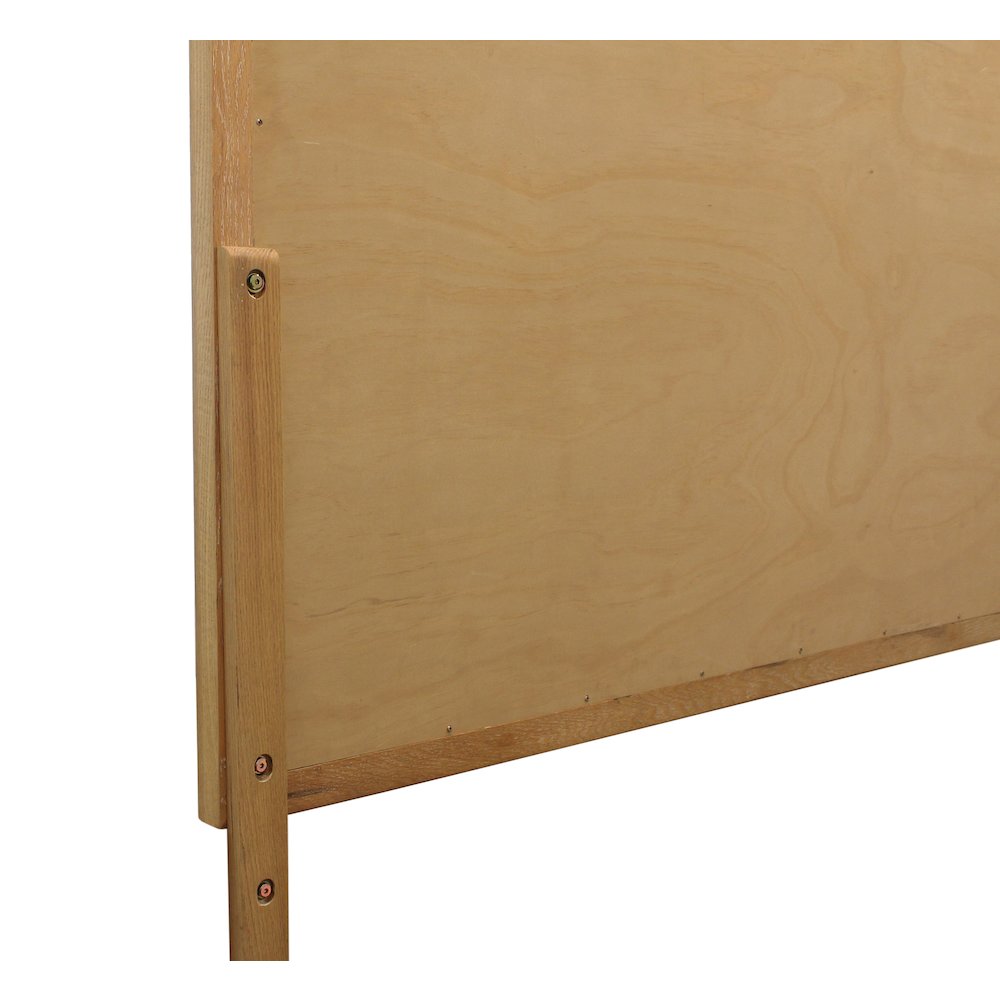 Sarasota Mirror in Natural Oak. Picture 3