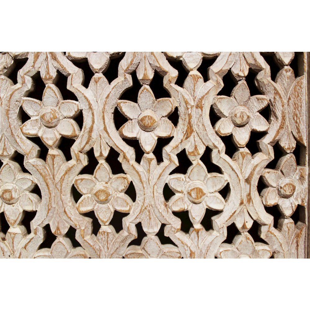 Carter Toro 4-Door Carved Sideboard in Natural. Picture 3
