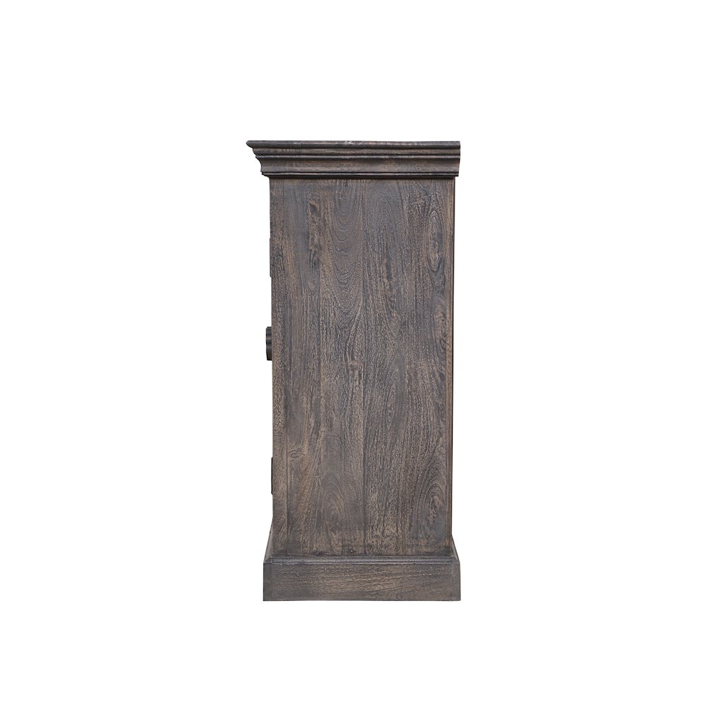 Gladys 4-Door Sideboard in Gray. Picture 4