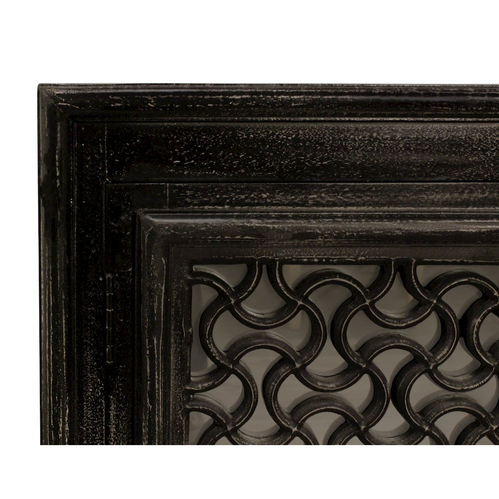 Juno 4-Door Sideboard in Antique Black. Picture 7