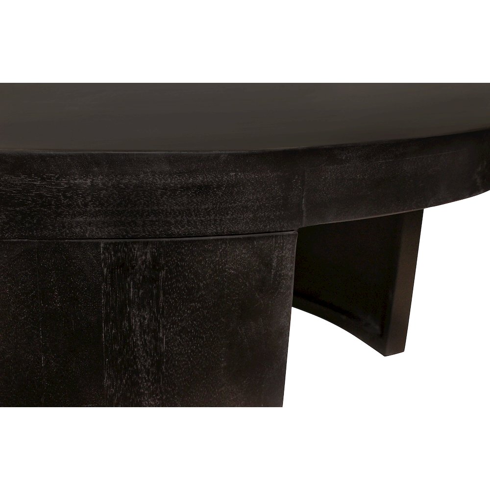 Molly Cocktail Table 2-Piece Set in Natural Black. Picture 5
