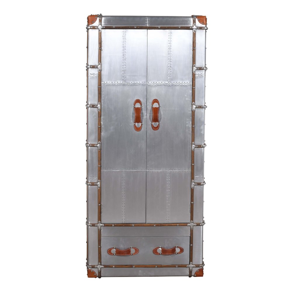 Pilot 2-Door 2-Drawer Tall Cabinet. Picture 2